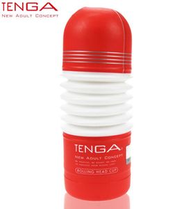 TENGA ROLLING HEAD MĘŻCZYZNA MASTURBOTOR Puchar Standardowa Edycja Krzemowa cipka Symulowana pochwy Produkty Sex Produkty dla mężczyzn Sex Toys TOC103 Q1701316844