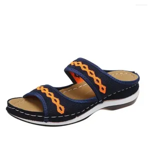 Dress Shoes Women Sandals Orthopedic Slippers Summer