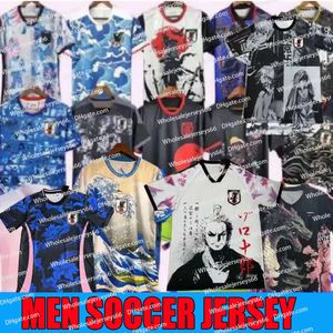 2024 Novo Japão Soccer Jerseys 23 24 25 Fãs da Copa do Mundo Minamino Tomiyasu Tsubasa Mitoma Maeda Maillot Japon Futebol Camisa Kyogo Asano Ito Shibasaki Kubo