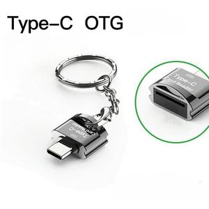 Typ C till Micro-SD TF Adapter OTG Smart Memory Card Reader USB3.0 Flash Drive Micro USB till Micro-SD Adapter för Xiaomi Samsung