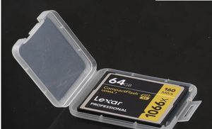Корпус бункеров Корпус Контейнер коробки для памяти карты Инструмент Пластиковый прозрачный хранение мини -карта CF Легко для переноски коробки QPEV3 2OXUK2883920
