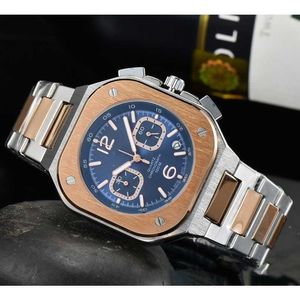 Watch watches AAA 2024 commodity mens Bai Lai steel band 5-pin functional quartz watch