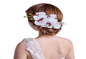 レディースフラワーヘアクリップヘアピンブライダルハワイパーティーヘアクリップデコレーション2JY65846451