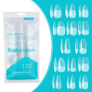 120pcs/Bag Matt Press auf Nagelspitzen weich