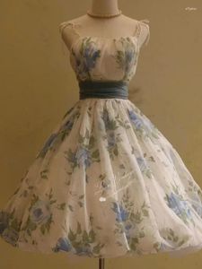 Abiti casual abito blu francese vestito da donna estate principessa antica vintage dolce vimpestidos medievales para mujer de veno