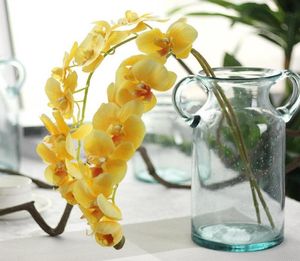 2PCS Pu Orchids Duży rozmiar lateksowy orchidea