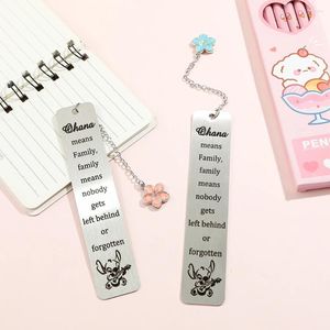 Stitch Bookmarks Family Gift Metal Stationery Book Accessories For Lovers Men Women Teacher Kids School Supplies