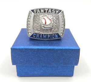 Great Quatity 2021 Fantasy Baseball League Ship Ring Fans Män kvinnor Giftring Storlek 111316340