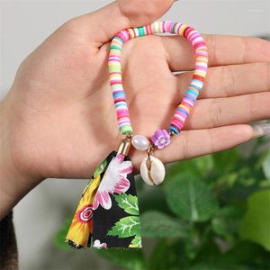 Strand Uilz Fashion Colorful Stand Bracelets for Women Hawaii Pearl Girl Summer Party Jewelry Gift