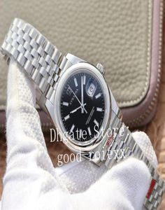 36mm Men039s Watch 904L Steel Jubilee Bracelet Watches Black Blue Gray Automatic 2836 Eta Men GM 126200 Midsize GMF Wristwatche6061782
