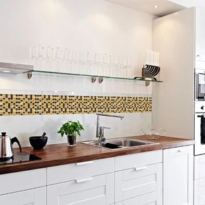 Papéis de parede 10pcs/conjunto excelente combinado com adesivos de ladrilhos de instalação fácil para decoração DIY em casa
