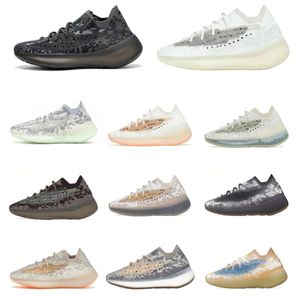 Designer Yezzey Yezys 380s Shoes Alien Calcite Glow Yecoraite Rf Azure Reflektiv Triple Black Onyx Glow Stone Salt Men Women Trainers Sports Sneakers