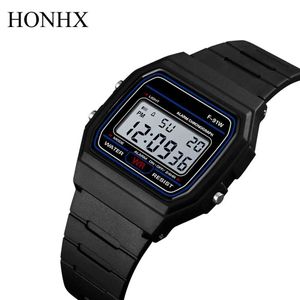 ساعات المعصم عتيقة متعددة الوظائف مقاومة للماء للرجال Armys Military Armys LED LED Digital Digital Wrist Montre Homme D240430