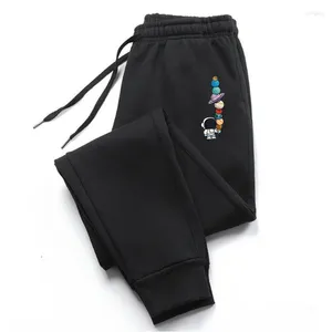 Men's Pants Astro Print Sweatpants For Men Gym Running Athletic Joggers Trousers Casual Baggy Fleece With Pockets Cosplay Costum