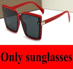 2021 Nuovo moda Big Square occhiali da sole Donne Red Gradient Driving Design Retro Design Sun Glasses UV400 Dropship 3919733