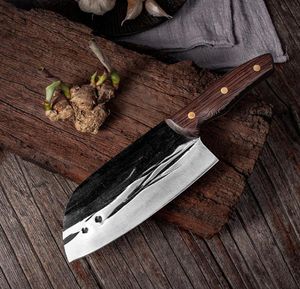 Coltello da cucina forgiato in acciaio inossidabile coltello cinese a lama affilata di carne di carne elaiora cucina vegetale cutte di verdura1518454