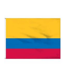 Colombia Country National Flags 3039x5039ft 100D Polyester utomhus högkvalitativ med två mässing GROMMETS5502384