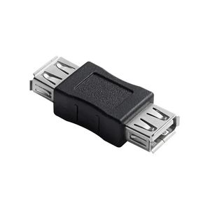 1 пьеса USB 2.0 Extender Женский и женский адаптер для адаптера Data Cable 2.0 Extender для PC TV USB USB Micro SD -адаптер