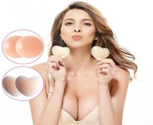 Women Reusable Invisible Self Adhesive Silicone Breast Chest Sticker Nipple Cover Bra Pasties Pad Petal Mat Stickers Accessories5079544