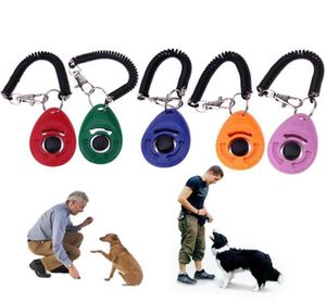 Clicker di addestramento per cani con cani da polso regolabile Dogs Click Trainer Aiuto Chiave per l'allenamento comportamentale3883296L7223894