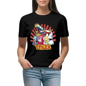 Kobiety Polos Polos Samurai Pizza Caaats T-shirt T-TEE TEE TEE TEE TEE Summer For Kobiet