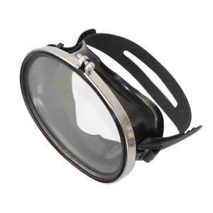 Óculos de mergulho subaquáticos de alta definição anti nevoeiro de half face lente lente lente confortável com cinta de natação acessórios 240422