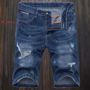 Mor Branddesigner Erkek Yırtık Kısa Kot Marka Marka Giyim Bermuda Pamuk Şort Nefes Alabilir Denim Şort Erkek Yüksek Kaliteli Moda Bol Kotlar 1606