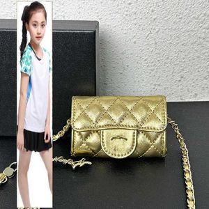 Детские сумки роскошные бренды CC Bag Ladies Metal Chain Supt Bumbe Mags Silvergold Metal Регулируемая цепь мателасса Crossbody Classic Card держатель открытый Sacoche Desi