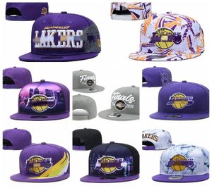 LOS ANGELES13LAKERS13MEN Sport Caps Homens Mulheres jovens LAL 2020 TIPOFF SERIE