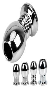 ANUS Dilator Expander Ring Design in acciaio inossidabile Tappo anale Terlina di dilatazione Metal Dilater Sex Toys3515528