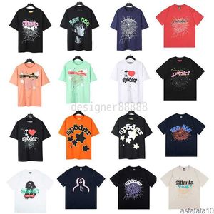 Spider Shirt Designer t Shirts Graphic Tee Clothing Clothes Hipster Vintage Washed Fabric Street Graffiti Lettering Foil Print Geometric Pattern PQX3