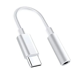 Cabo de áudio Tipo C 35 Jack Earphone Cabo USB C a 35mm Adaptador de fones de ouvido para Huawei P10 P20 P30 Pro Mate 10 Pro 20 30 para o tipo C 35mm