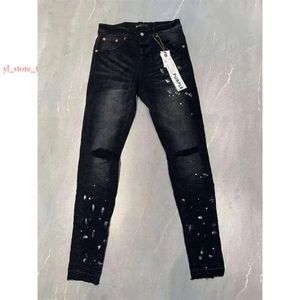 Jeans marca viola scratch designer classico buco jeans maschile pantaloni design model design retrò streetwear sweatpants jeans womens 9903