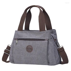 Shoulder Bags Women Bag Handbags Crossbody Canvas For Woman 2024 Big Tote Female Lady Designer Messenger