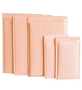 50pcs Pink Poly Bubble Mailer gepolsterte Umschläge mit Schüttgut mit PolyMailer -Taschen für Verpackung Maile Selbstversiegel 2204275565330