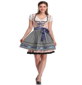 KOJOOIN Women039s Vintage German Dirndl Dress Costumes for Bavarian Oktoberfest Halloween Carnival G09251756679