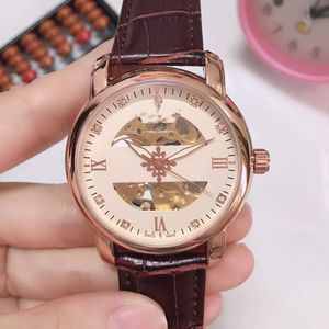 Watch watches AAA Commodity Business Leisure Hollow Full Automatic Mechanical Labor Belt Mens Watch