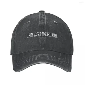 Ballkappen-Ingenieur-Titel direkt auf Ihre Brust/Laptop geschrieben!- Cool Cowboy Hat Custom Cap Mens's Women's's