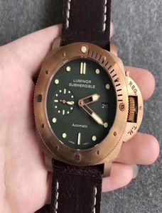 47mm Big Guy Real Bronze Bronzo Top Men Assista Sapphire Crystal Wristwatch Automático 00671 671 00382 382 00507 507 vs ZF Watch8695384