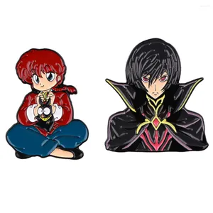 Brooches Anime Enamelled Pins Cool Character Backpack Clothing Lapel Badges Fashion Jewelry Accessories Souvenir Gifts