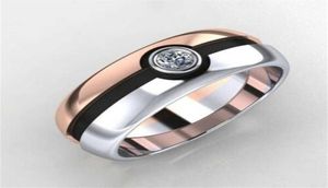 Обручальные кольца творческое колесо колесо мужчин ювелирные украшения серебряный цвет панк -панк -механический кольцо1041539
