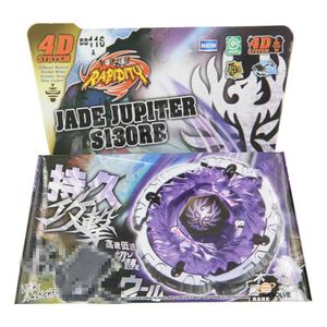 4d Beyblades B-X Toupie Burst Beyblade Спиннинг-топ-фиолетовый BB116A Metal Fusion Master Jade Jupiter S130RB W/Drop Shopping Q240430