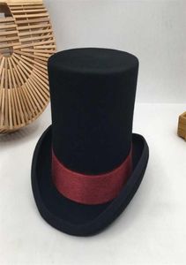 British Wind in Europe i dżentelmen scena sceniczna Top Hat Retro Fashion and Personality Prezydent Hat Cap 2112274210339