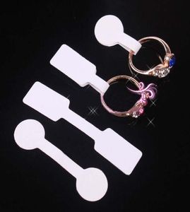 Biżuteria Pierścienie papierowe Pierścienie Karty Write Rozmiar w tagach okrągłe i kwadratowe opcjonalne holą 0013Hook8427876