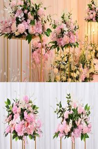 装飾的な花の花輪結婚式の装飾シミュレーションフラワーボール背景列ガイドパーティーレイアウト8256273