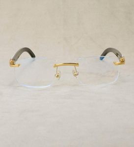 Ienbel Men Glass Frames für Buffalo Horn Rahmen Frauen Dekoration Bifokale Lesebrille8372206