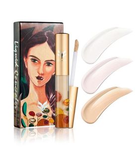 Huamianli иллюстрационные серии Высококачественные 3Colors Liquid Concealer рендеринг базовый ремонт.