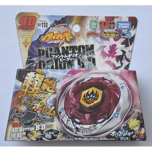 4d Beyblades Takara Tomy Beyblade Metal Combat Fusion Top BB118 Phantom Orion B D Light Emitter Q240430