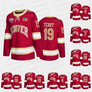 Kob Vintage College Hockey Jersey Lane Krenzen Mike Benning Troy Terry Cole Guttman Ryan Barrow Kevin Dineen Brett Stapley Will Butcher Jack Devine