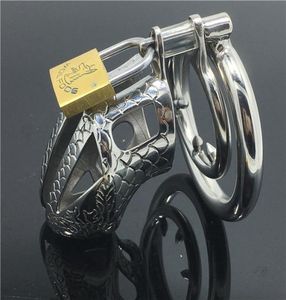 Dragon Totem Device Specjalny pasek ze stali nierdzewnej rękawy penis bdsm metal metal dorosły kutas klatka pierścienia MKC0167925509